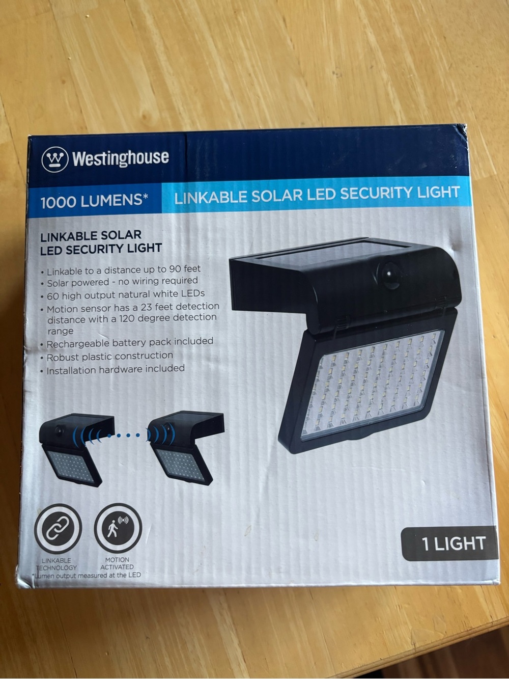Westinghouse Linkable Solar LED Security Light